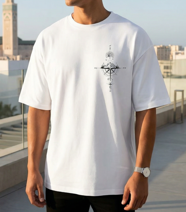 Streetwear T-Shirt Morocco – White Style